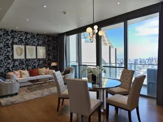 For rent 3 bedrooms condo in Khlong San, Bangkok