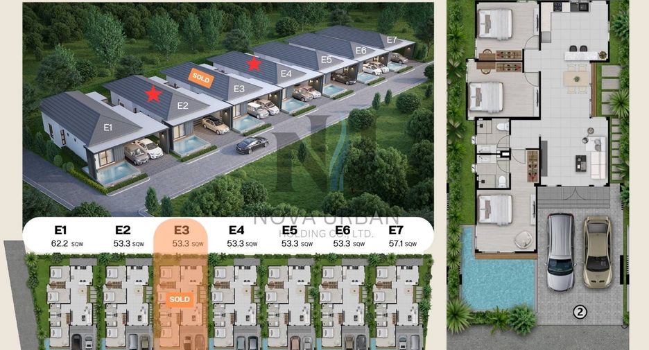 ขาย 3 ห้องนอน บ้านเดี่ยว ใน พัทยาตะวันออก, พัทยา