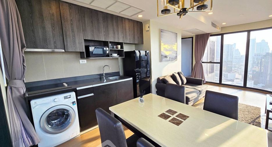 Wohnung zur Miete und zum Kauf mit 2 Zimmer in Bang Rak, Bangkok