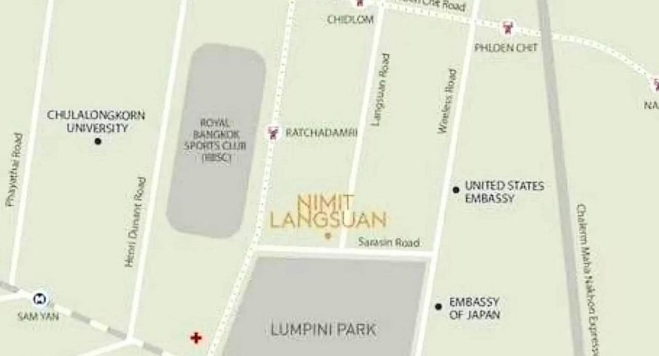 For sale 3 bedrooms condo in Pathum Wan, Bangkok