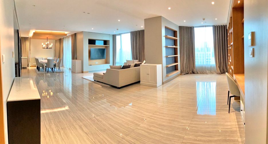 Wohnung zur Miete mit 3 Zimmer in Pathum Wan, Bangkok
