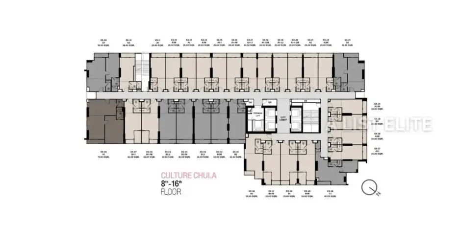 Wohnung zum Kauf mit 1 Zimmer in Bang Rak, Bangkok