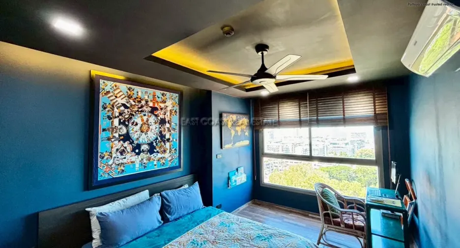 À vendre 1 chambre condo à Bang Lamung, Chonburi