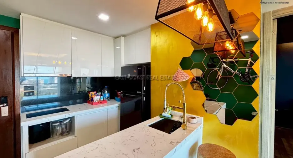 À vendre 1 chambre condo à Bang Lamung, Chonburi