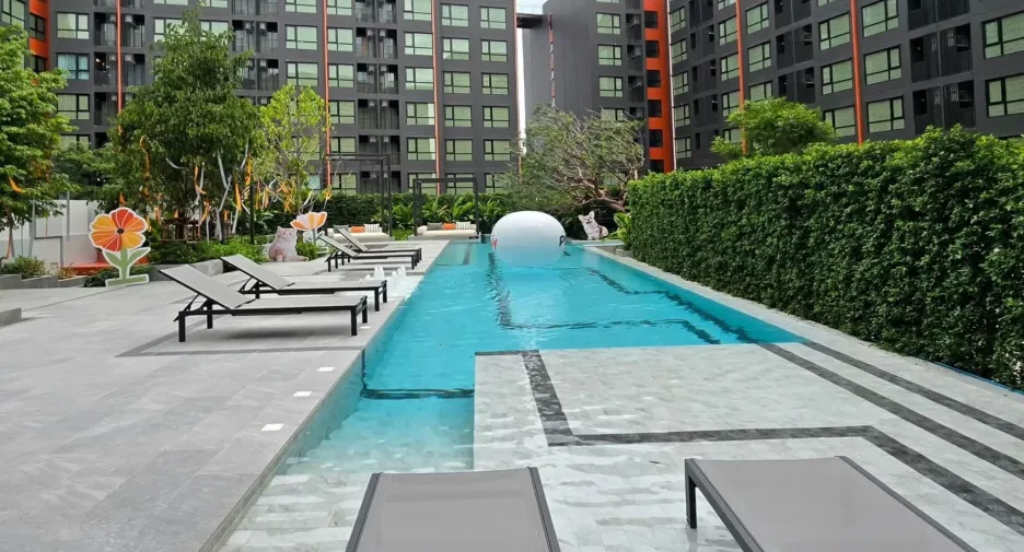 For rent studio condo in Bang Na, Bangkok