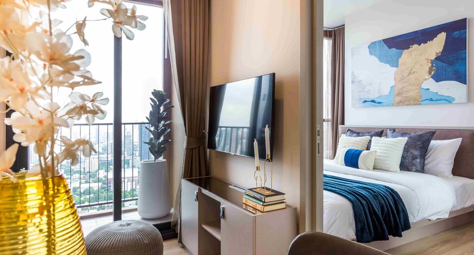 Condo en alquiler de 2 habitaciones en Khlong Toei, Bangkok