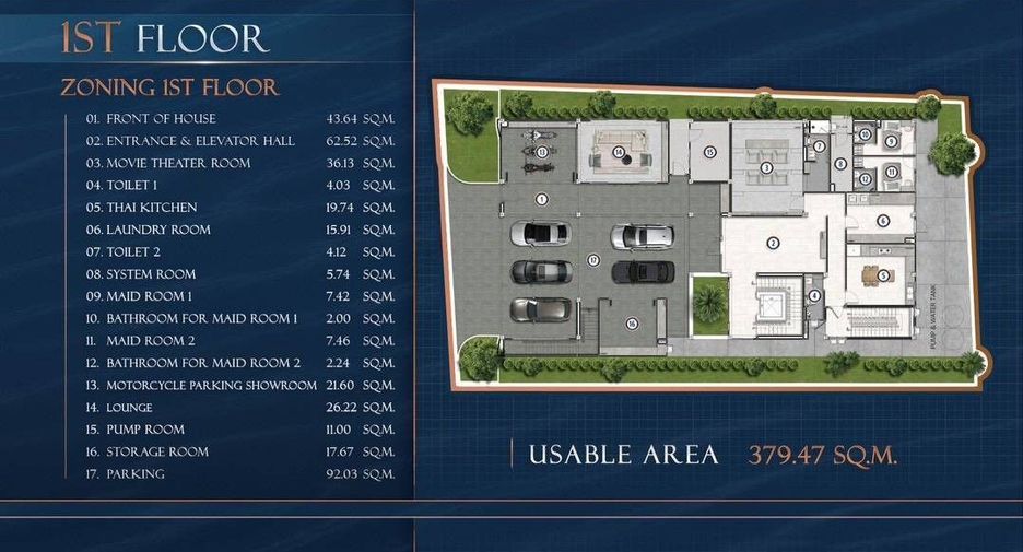 Villa en venta de 4 habitaciones en Na Jomtien, Pattaya