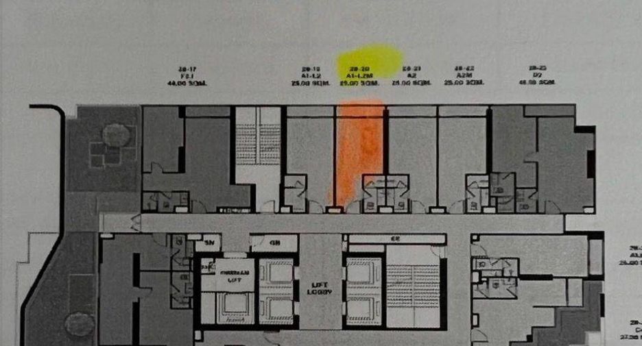 À louer 1 chambre condo à Bang Rak, Bangkok