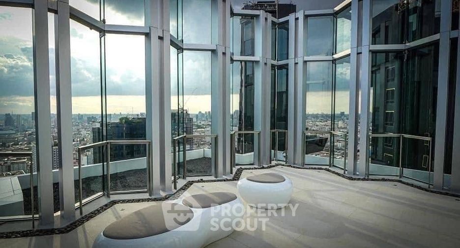 For rent 1 bed condo in Huai Khwang, Bangkok