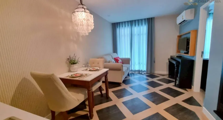 À vendre 1 chambre condo à Jomtien, Pattaya