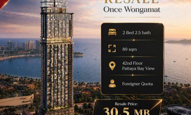 For sale 2 bedrooms condo in North Pattaya, Pattaya
