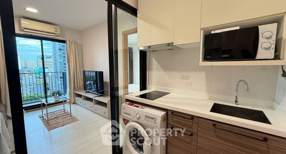 For rent 1 bed condo in Huai Khwang, Bangkok
