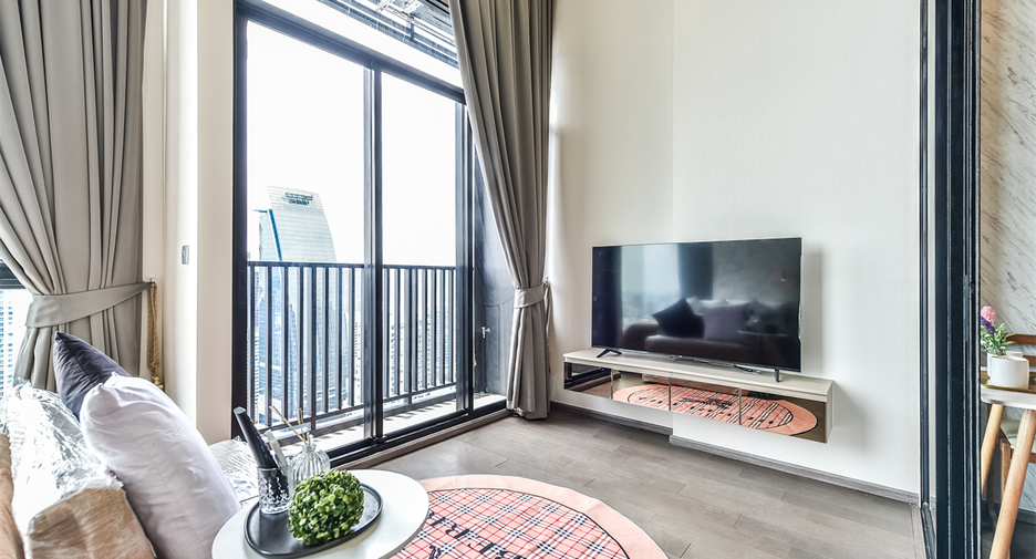 Condo en alquiler de 2 habitaciones en Ratchathewi, Bangkok