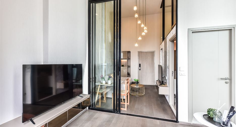 Condo en alquiler de 2 habitaciones en Ratchathewi, Bangkok