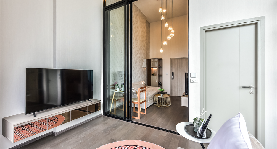 Condo en alquiler de 2 habitaciones en Ratchathewi, Bangkok