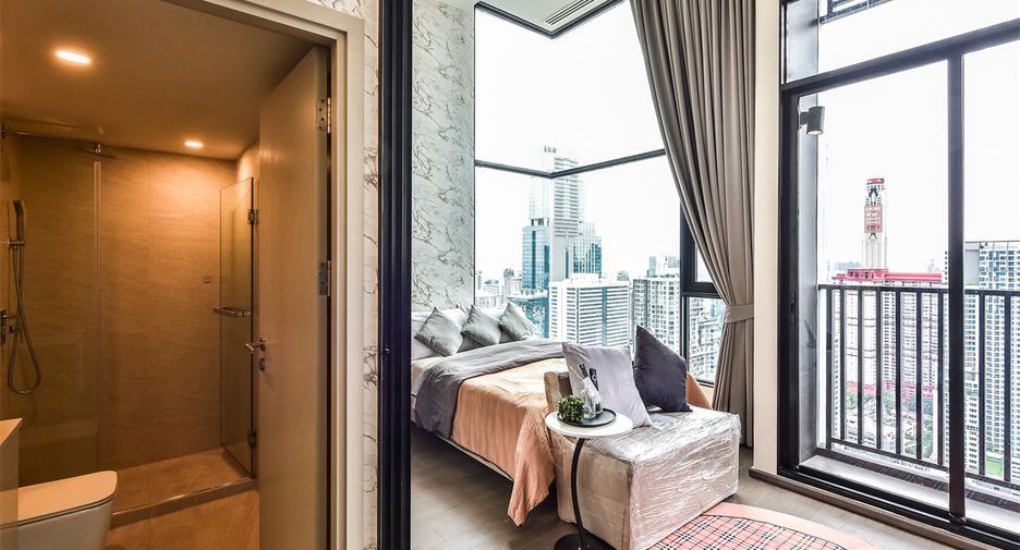 Condo en alquiler de 2 habitaciones en Ratchathewi, Bangkok