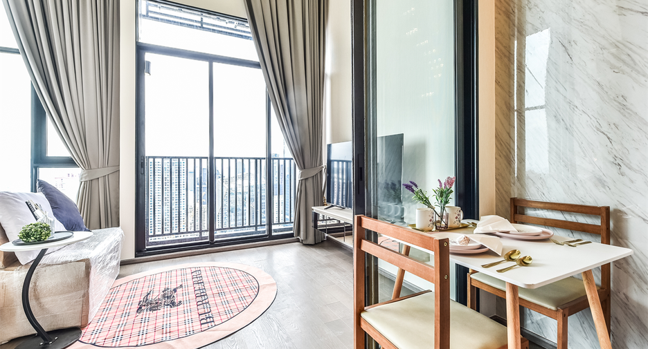 Condo en alquiler de 2 habitaciones en Ratchathewi, Bangkok