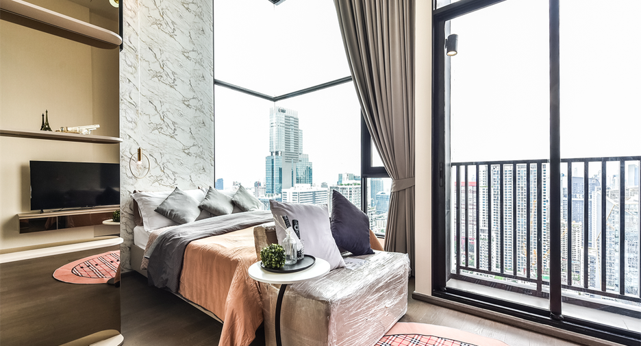 Condo en alquiler de 2 habitaciones en Ratchathewi, Bangkok