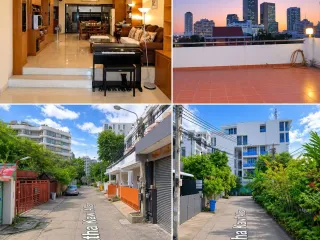 Casa en alquiler de 4 habitaciones en Khlong Toei, Bangkok