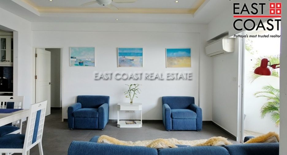 À louer 2 chambres condo à Jomtien, Pattaya