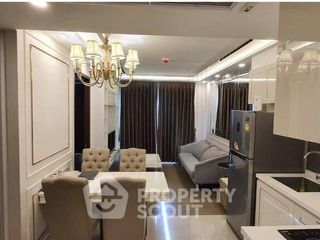 For rent 2 bedrooms condo in Huai Khwang, Bangkok