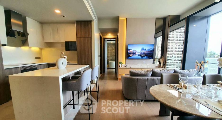 À louer 2 chambres condo à Khlong Toei, Bangkok