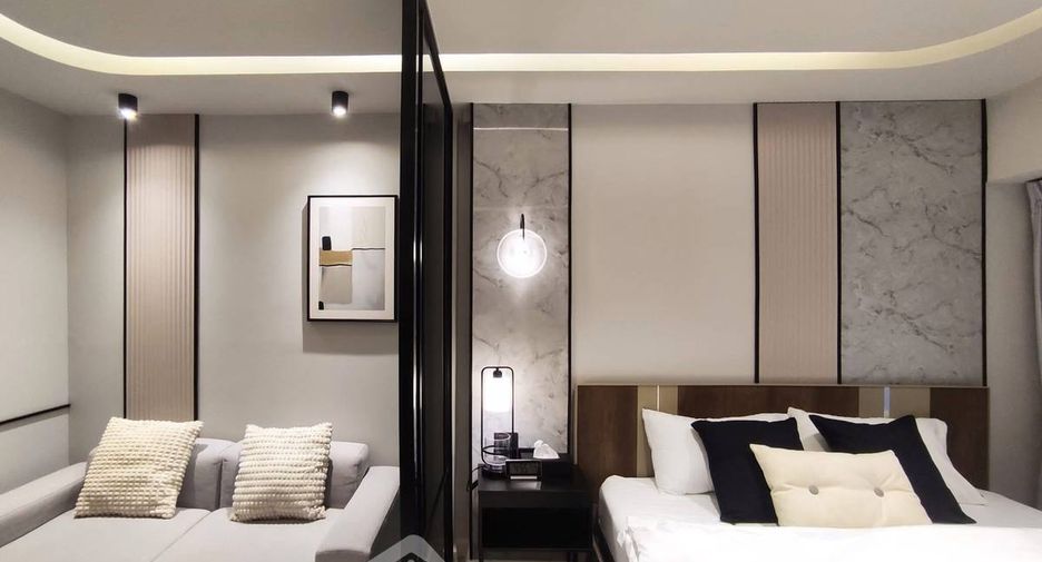 For rent 1 bed condo in Huai Khwang, Bangkok
