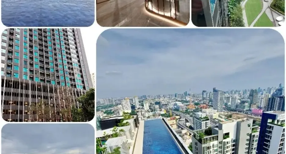 For rent studio condo in Huai Khwang, Bangkok