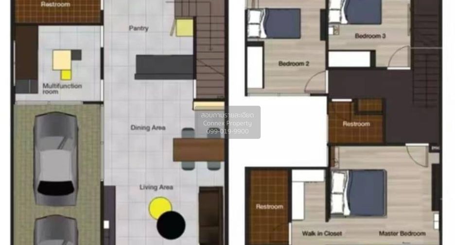 Reihenhaus zum Kauf mit 4 Zimmer in Khan Na Yao, Bangkok
