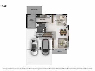 For sale 3 ベッドルーム house in Mueang Pathum Thani, Pathum Thani