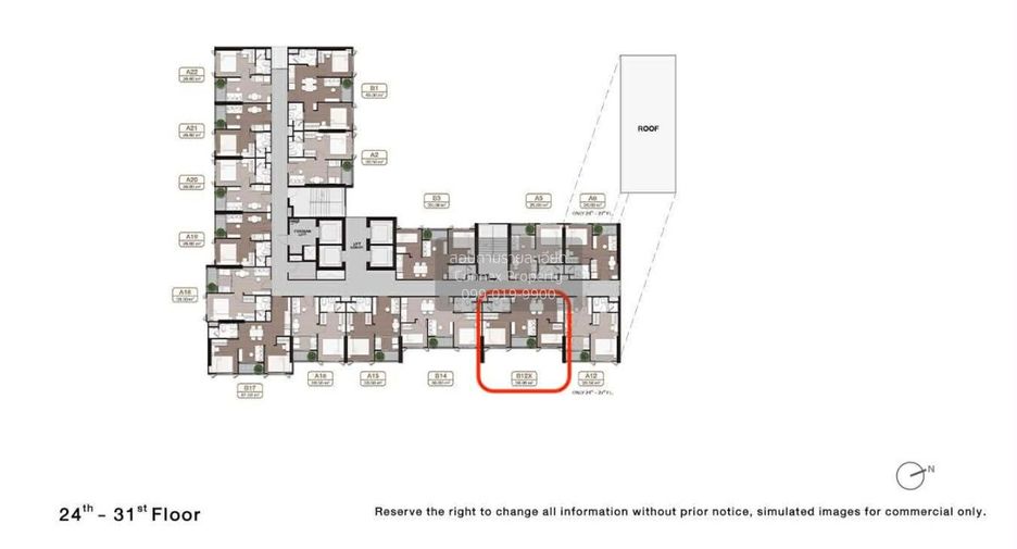 For sale 1 bed condo in Ratchathewi, Bangkok