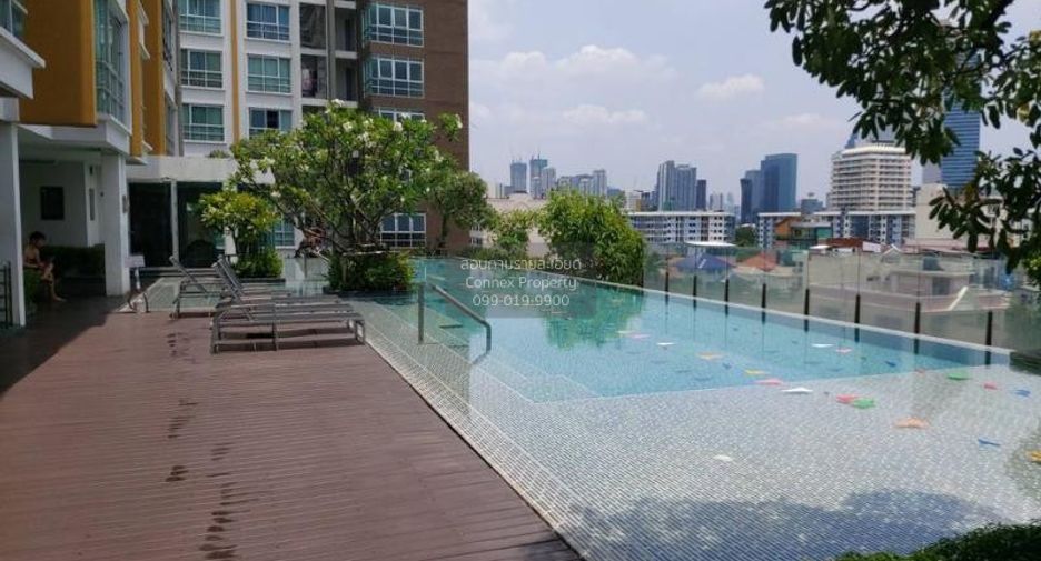 For rent 1 bed condo in Huai Khwang, Bangkok