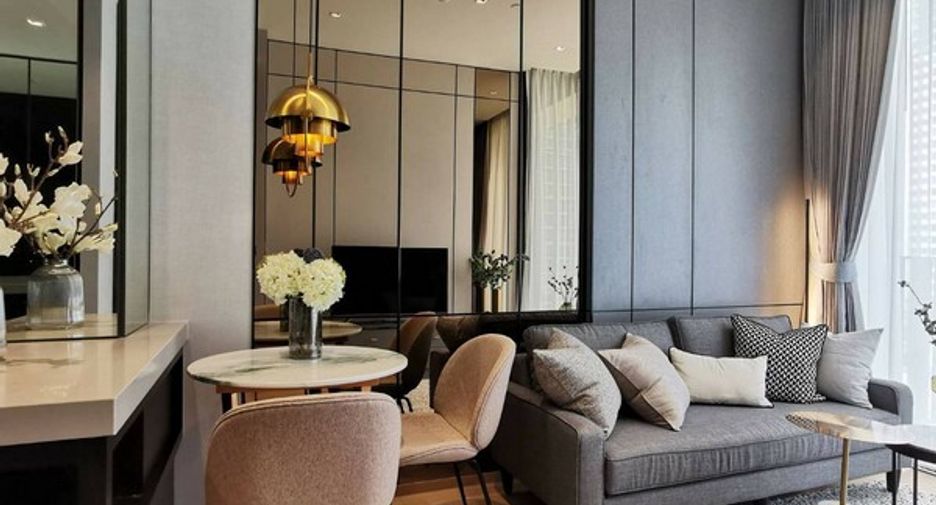 Wohnung zur Miete mit 1 Zimmer in Pathum Wan, Bangkok