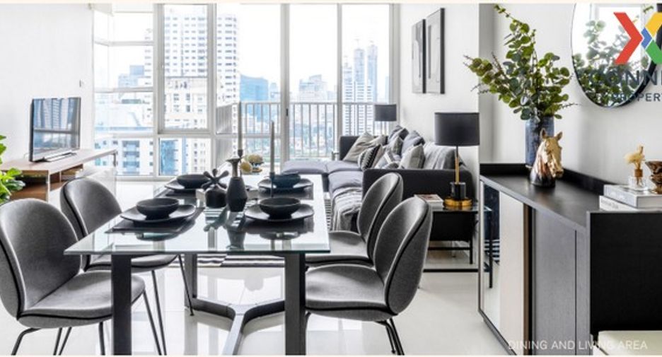 For rent 2 bedrooms condo in Khlong Toei, Bangkok