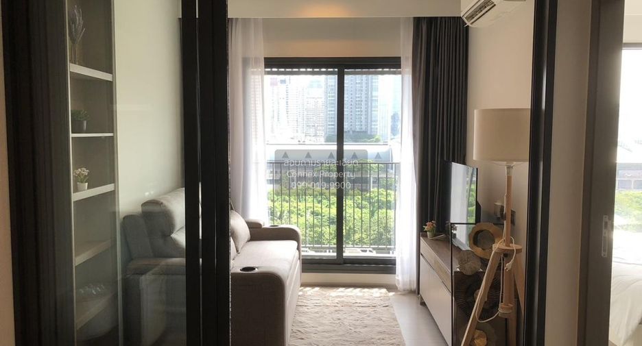 Wohnung zur Miete mit 1 Zimmer in Huai Khwang, Bangkok