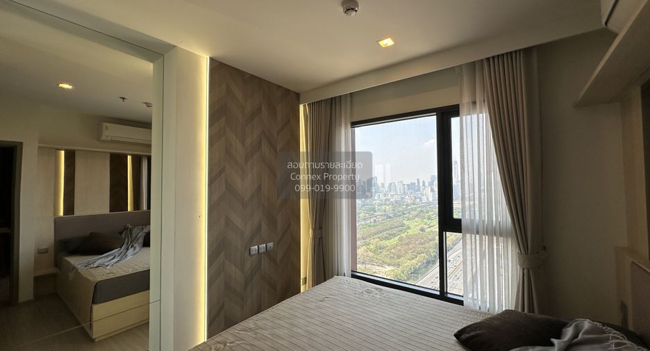For rent 1 bed condo in Huai Khwang, Bangkok