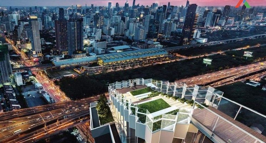 For rent 1 bed condo in Huai Khwang, Bangkok