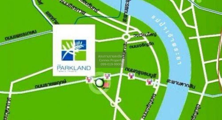 For rent 1 bed condo in Thon Buri, Bangkok