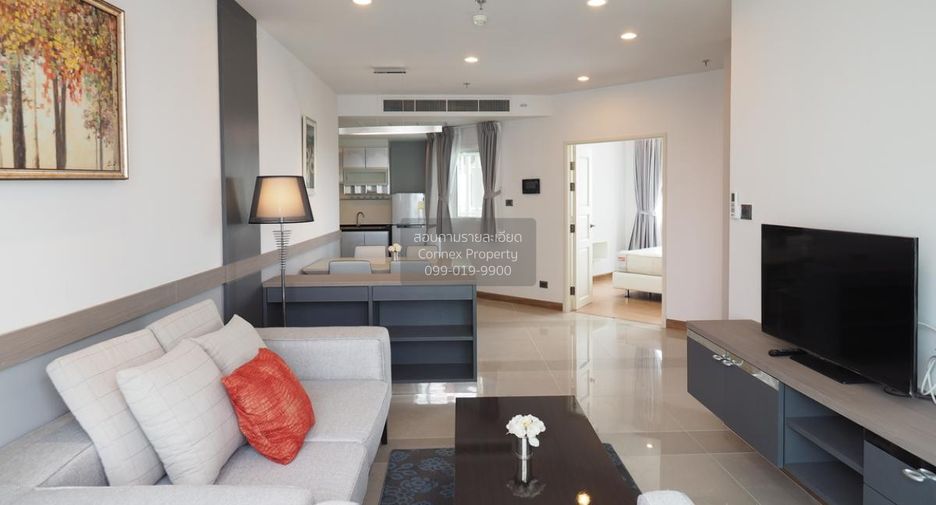 À louer 2 chambres condo à Huai Khwang, Bangkok