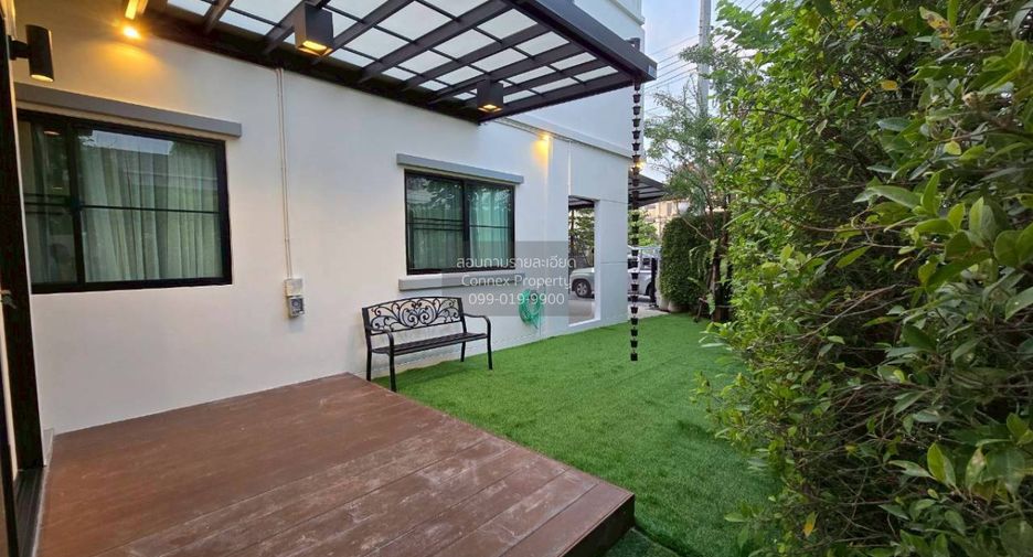 For rent 4 bedrooms townhouse in Bang Phli, Samut Prakan