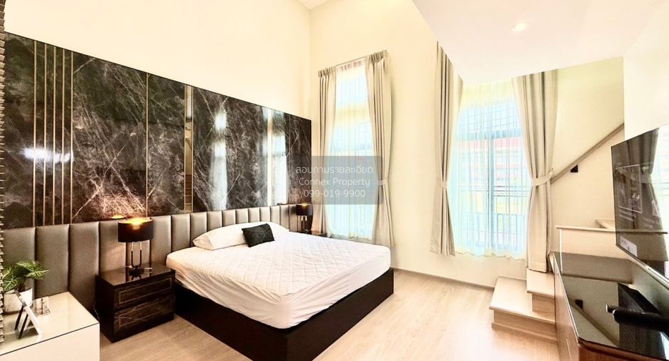 For rent 4 bedrooms townhouse in Bang Phli, Samut Prakan