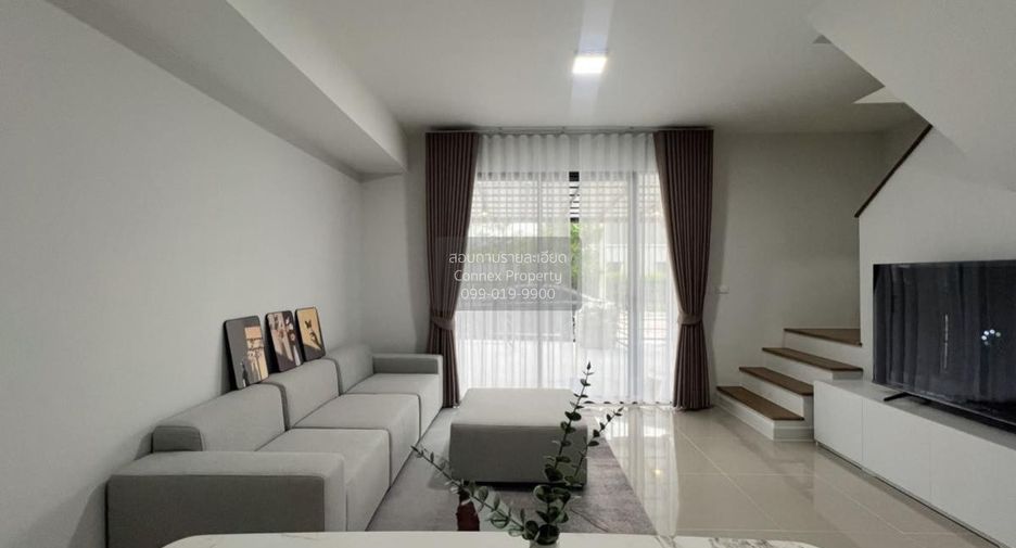For rent 3 ベッドルーム townhouse in Bang Phli, Samut Prakan