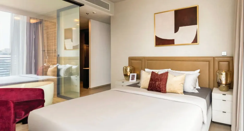 For rent 2 bedrooms condo in Khlong Toei, Bangkok