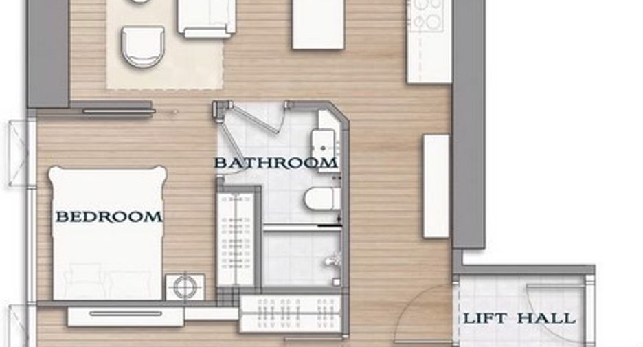 For rent 2 bedrooms condo in North Pattaya, Pattaya
