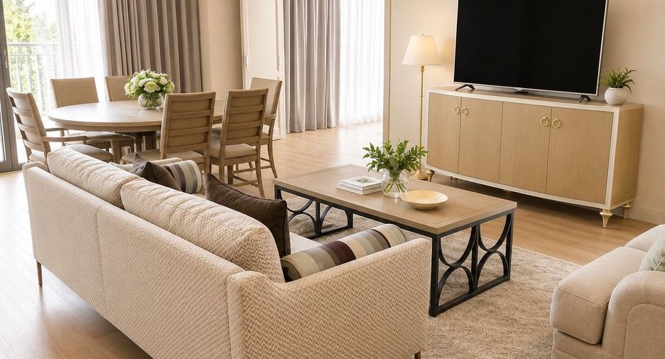 Apartment zur Miete mit 2 Zimmer in Watthana, Bangkok