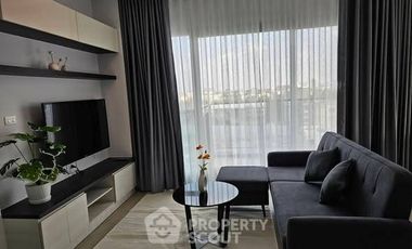 Condo en alquiler de 2 habitaciones en Huai Khwang, Bangkok