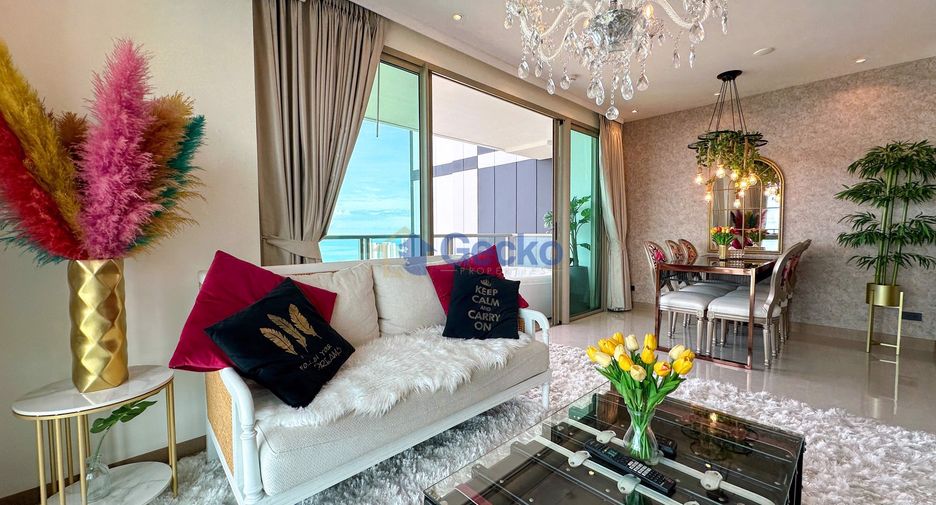 For rent and for sale 2 bedrooms condo in Jomtien, Pattaya