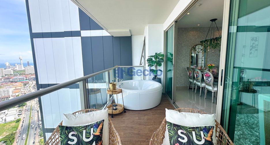 For rent and for sale 2 bedrooms condo in Jomtien, Pattaya