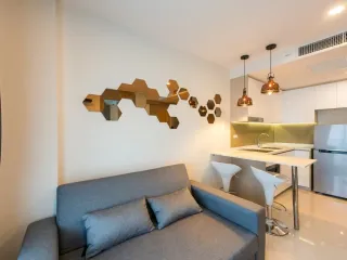 Condo en alquiler de 1 habitaciones en Bang Lamung, Chonburi