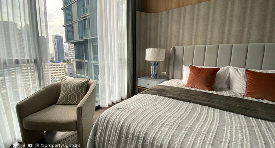 For rent 2 bedrooms condo in Khlong Toei, Bangkok